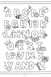 Alphabet Poster